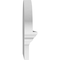 Ekena Millwork Elliptical Smooth Architectural Grade PVC Combination Pediment, 26"W x 13-3/8"H x 2-3/4"P PEDPC026X135ELL00 - alternate 6
